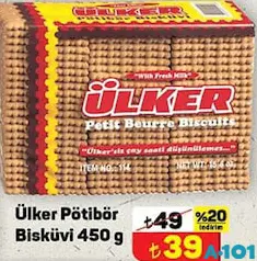 ÜLKER PÖTİBÖR BİSKÜVİ 450 G